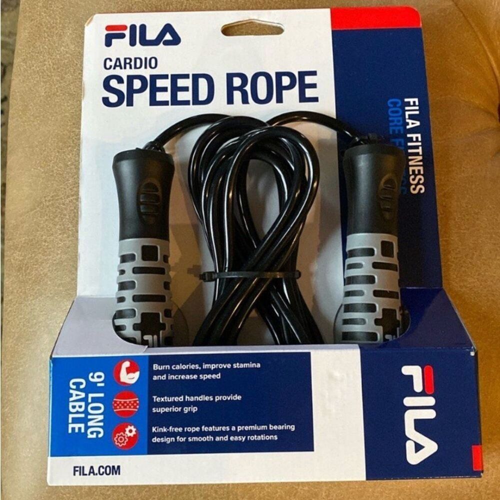 Fila Cardio Speed Rope 9ft Jump Rope Total Body Workout NWT